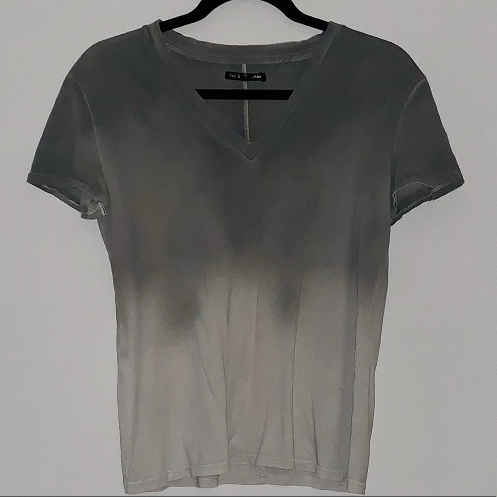 Rag & Bone Ombré V-Neck Tee